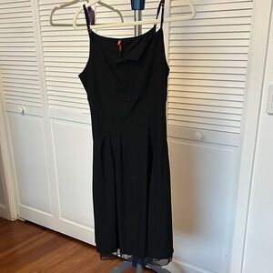 Chic Black Midi Dress